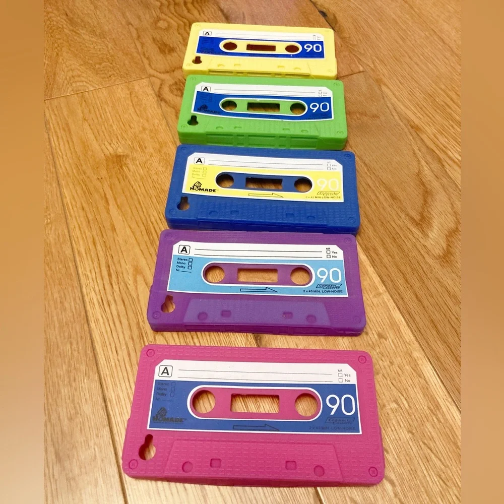 Retro Cassette Tape iPhone Cases (5 total)